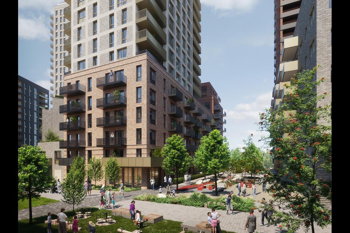 Levitt Bernstein gets nod for 1,000home scheme News Building Design